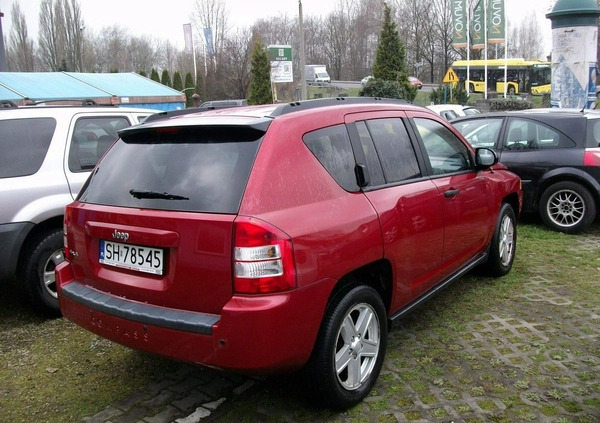 Jeep Compass cena 15700 przebieg: 147000, rok produkcji 2007 z Katowice małe 29